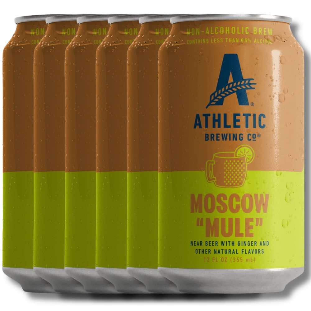 Athletic Brewing Co. Moscow "Mule" Cocktail-Inspired Brew 355ml ***BBD 10/26*** - Athletic Brewing Co. - Craftzero