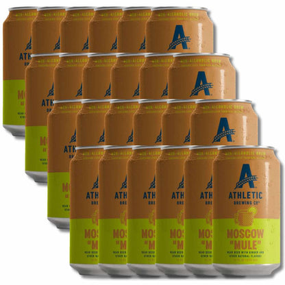 Athletic Brewing Co. Moscow "Mule" Cocktail-Inspired Brew 355ml ***BBD 10/26*** - Athletic Brewing Co. - Craftzero