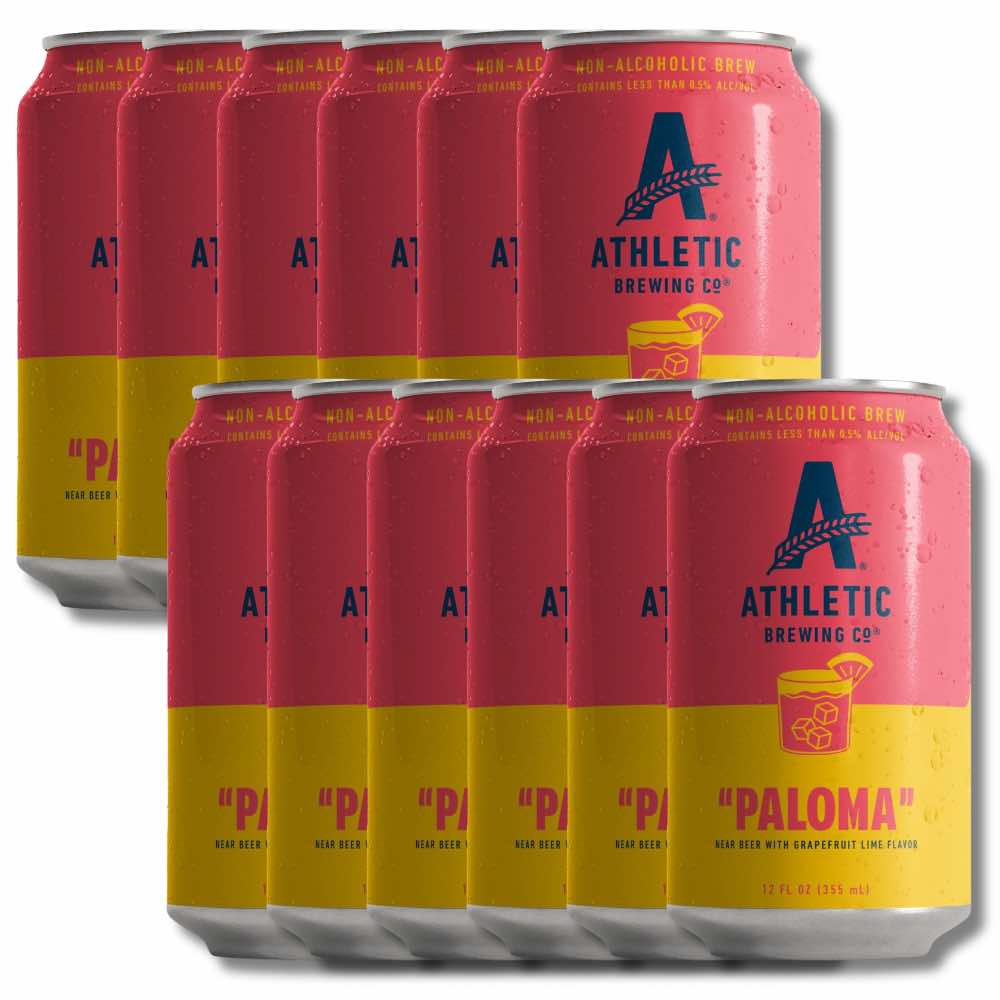 Athletic Brewing Co. Paloma Cocktail-Inspired Brew 355ml - Athletic Brewing Co. - Craftzero