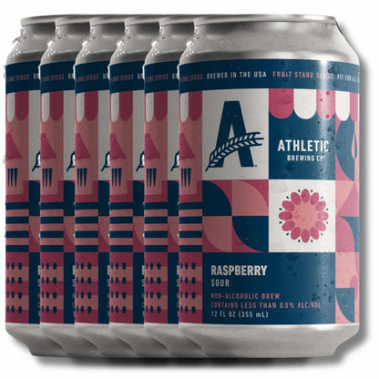 Athletic Brewing Co. Raspberry Sour 355ml - Athletic Brewing Co. - Craftzero