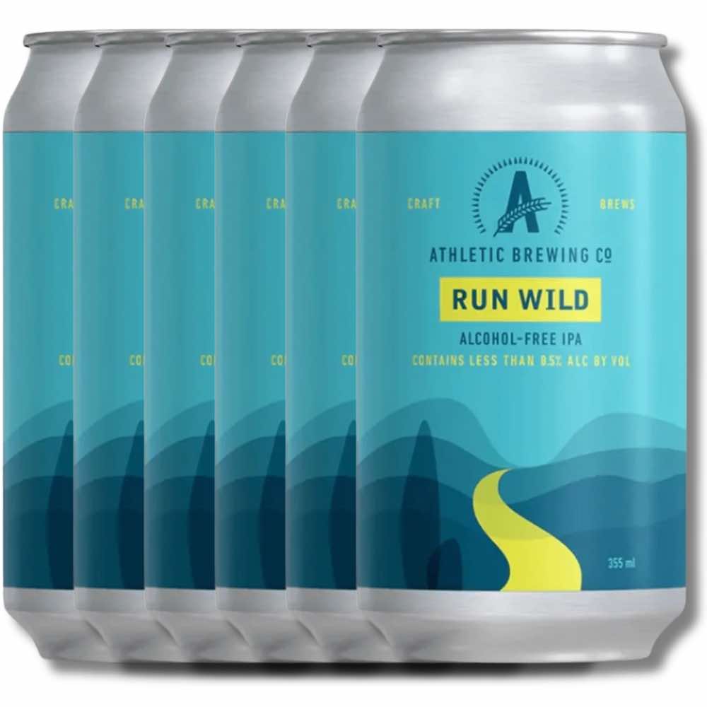 Athletic Brewing Co. Run Wild IPA 355ml - Athletic Brewing Co. - Craftzero