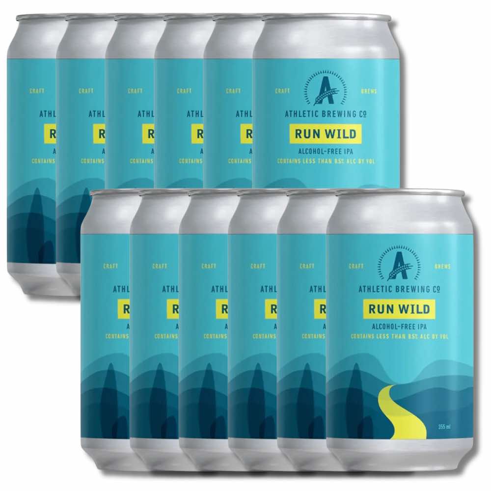 Athletic Brewing Co. Run Wild IPA 355ml - Athletic Brewing Co. - Craftzero