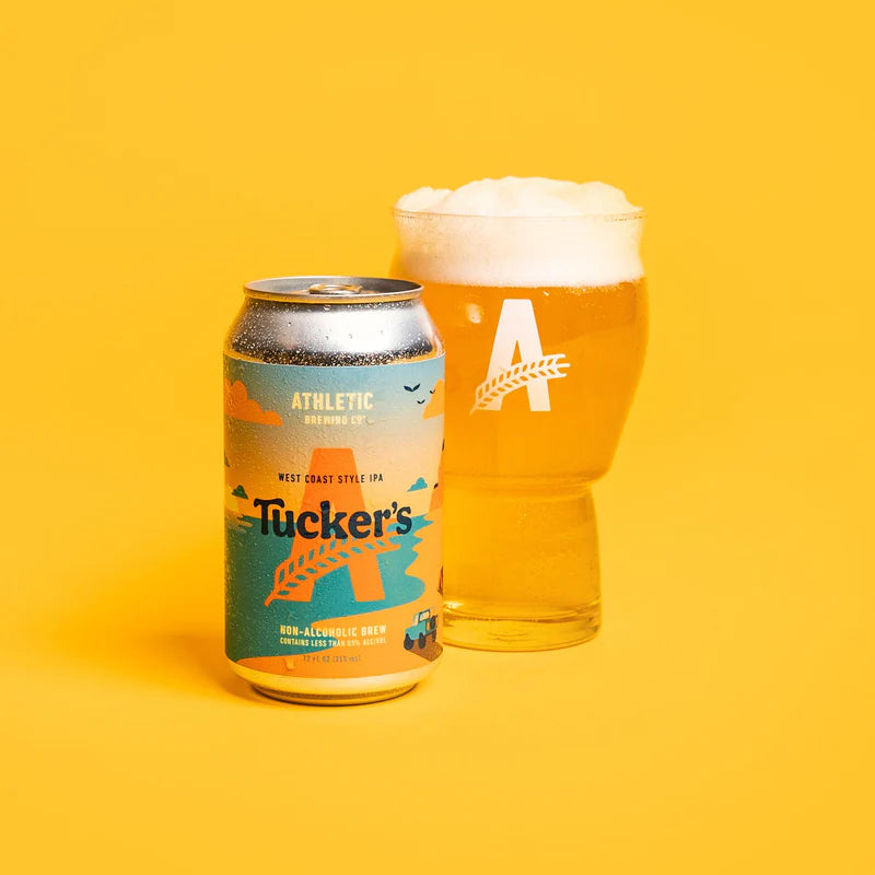 Athletic Brewing Co. Tucker's West Coast IPA 355ml - Athletic Brewing Co. - Craftzero