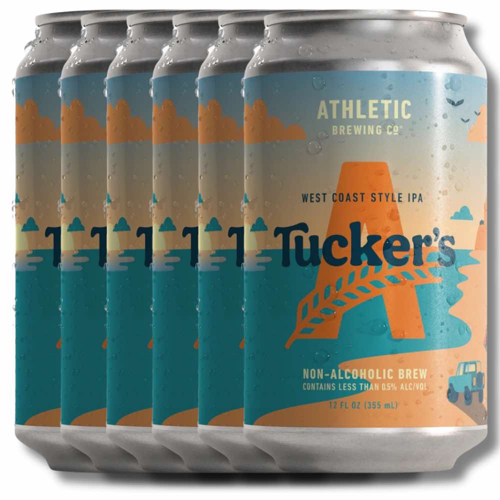 Athletic Brewing Co. Tucker's West Coast IPA 355ml - Athletic Brewing Co. - Craftzero