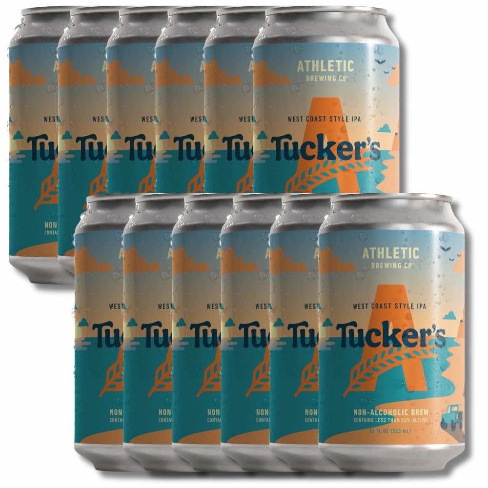 Athletic Brewing Co. Tucker's West Coast IPA 355ml - Athletic Brewing Co. - Craftzero