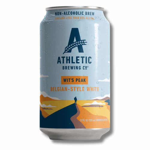 Athletic Brewing Co. Wit's Peak Belgian Style White 355ml - Athletic Brewing Co. - Craftzero