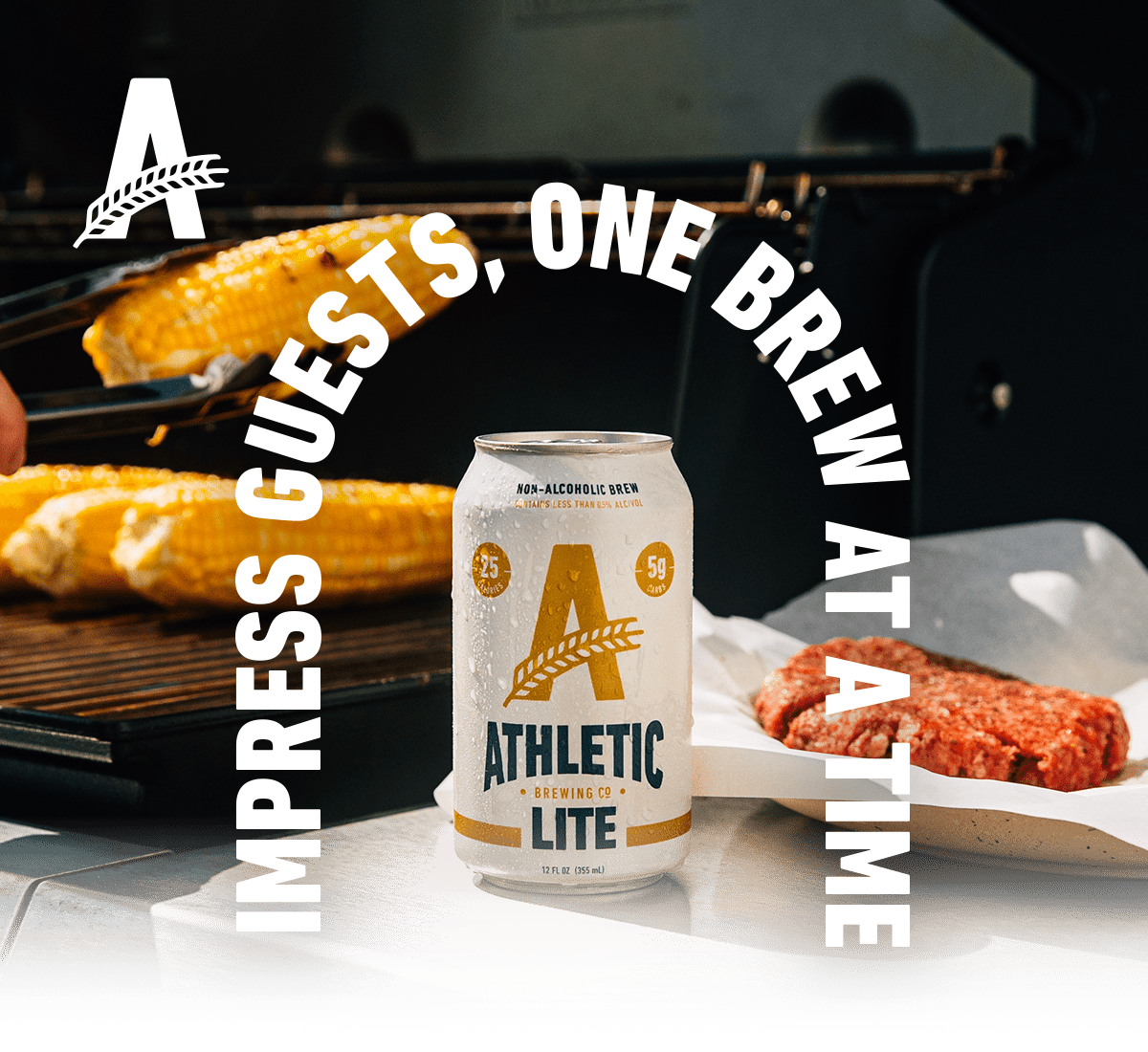 Athletic Brewing Co. Lite Lager 355ml - Athletic Brewing Co. - Craftzero