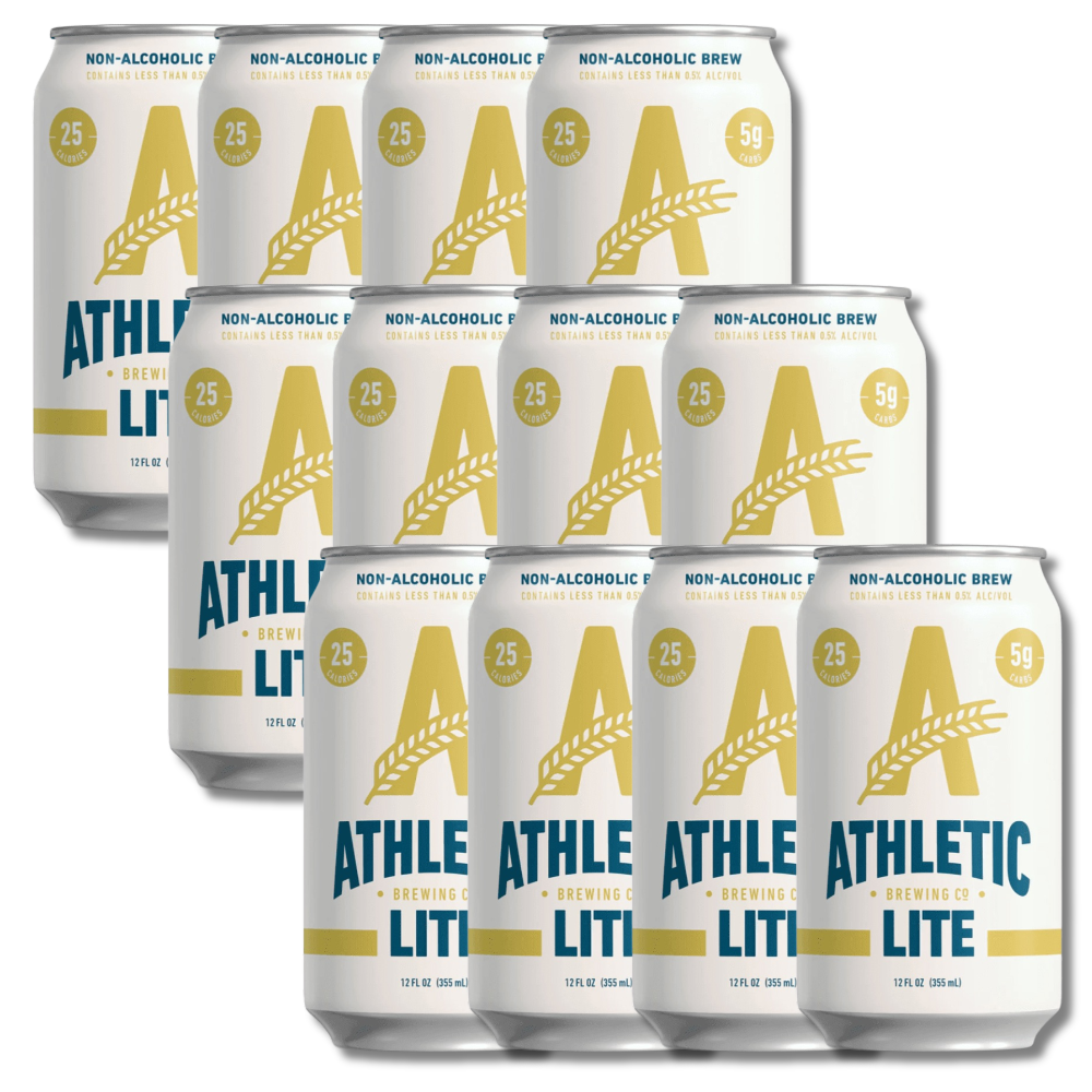 Athletic Brewing Co. Lite Lager 355ml - Athletic Brewing Co. - Craftzero