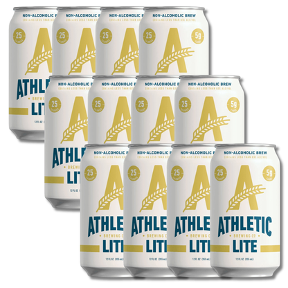 Athletic Brewing Co. Lite Lager 355ml - Athletic Brewing Co. - Craftzero