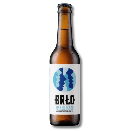BRLO Naked Haze Non Alcoholic Hazy IPA 330ml - BRLO - Craftzero