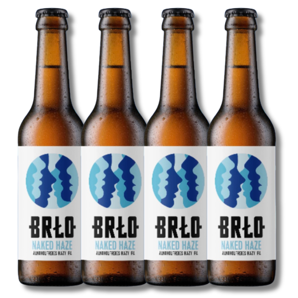 BRLO Naked Haze Non Alcoholic Hazy IPA 330ml - BRLO - Craftzero