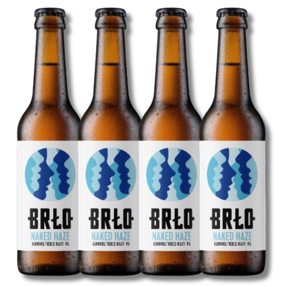 BRLO Naked Haze Non Alcoholic Hazy IPA 330ml - BRLO - Craftzero