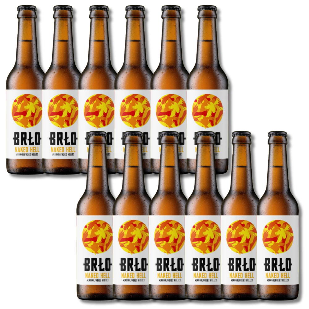 BRLO Naked Hell Non Alcoholic Helles 330ml - BRLO - Craftzero
