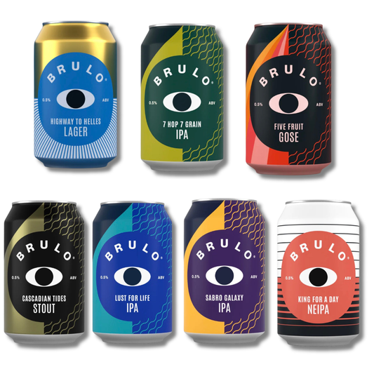 Brulo Non-Alcoholic Discovery Bundle 330ml (28 Pack) - BRULO - Craftzero