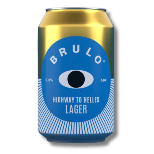 Brulo Non-Alcoholic Highway To Helles Lager 330ml - BRULO - Craftzero