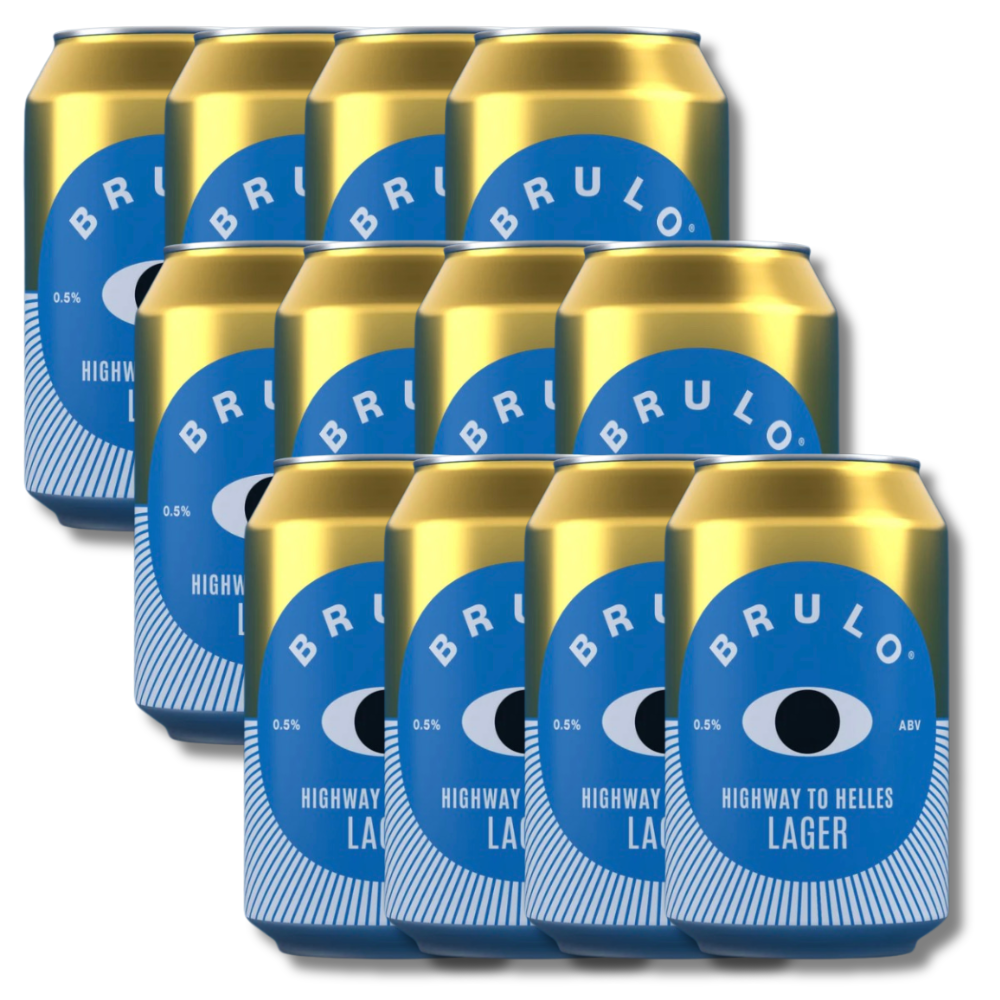 Brulo Non-Alcoholic Highway To Helles Lager 330ml - BRULO - Craftzero