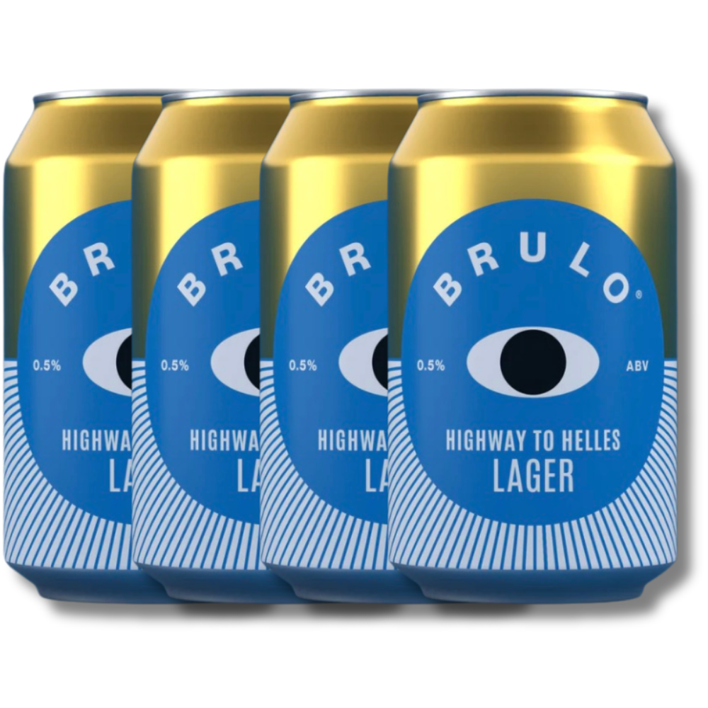 Brulo Non-Alcoholic Highway To Helles Lager 330ml - BRULO - Craftzero