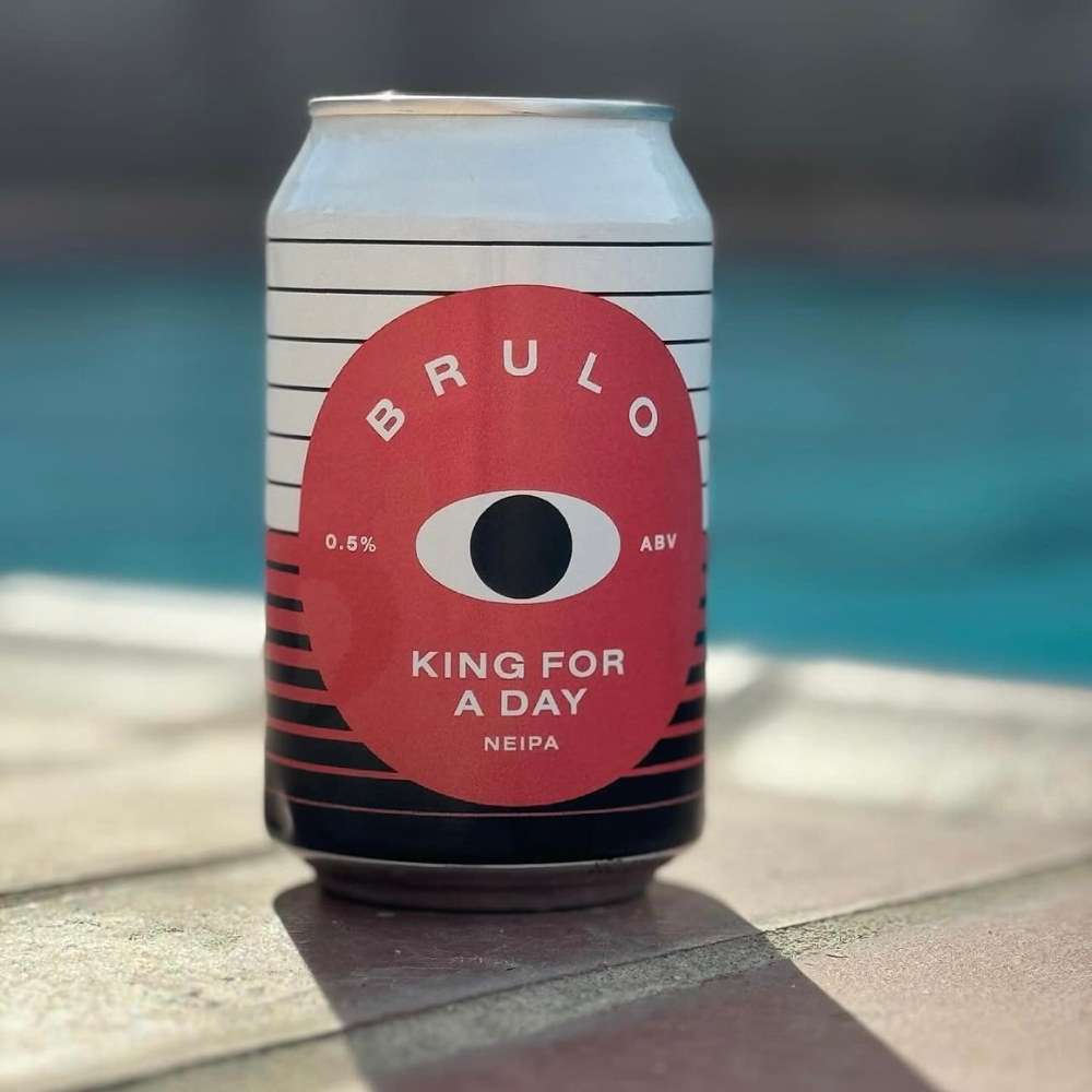 Brulo Non-Alcoholic King For A Day NEIPA 330ml - BRULO - Craftzero