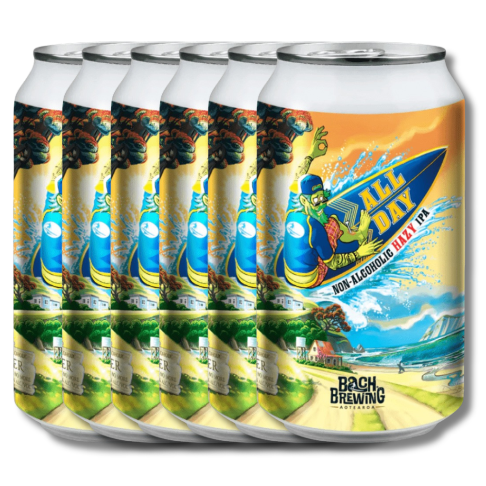 Bach Brewing All Day Non-Alcoholic Hazy IPA 330ml - Bach Brewing - Craftzero