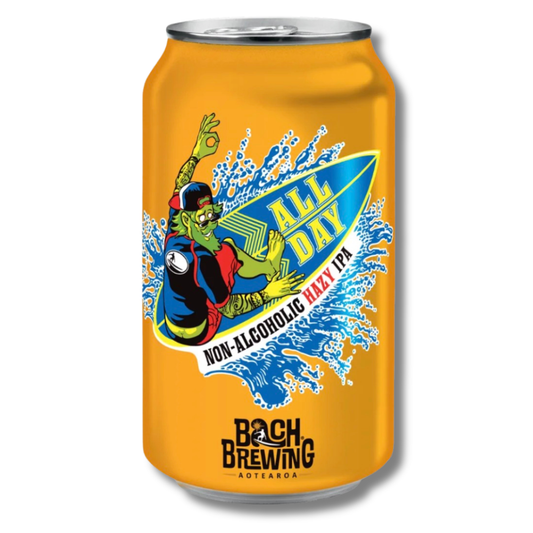 Bach Brewing All Day Non-Alcoholic Hazy IPA 330ml - Bach Brewing - Craftzero
