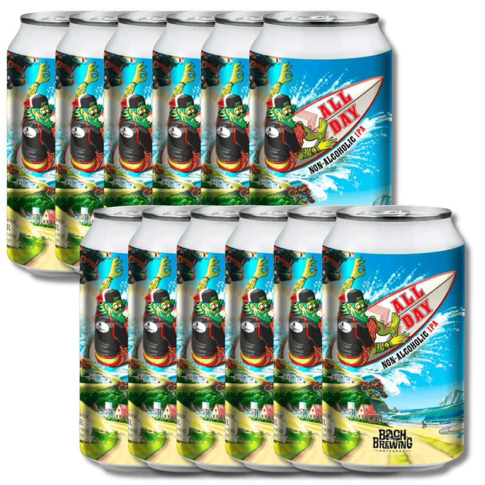 Bach Brewing All Day Non-Alcoholic Original IPA 330ml - Bach Brewing - Craftzero