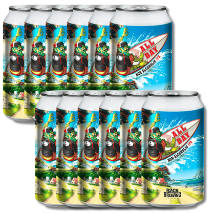Bach Brewing All Day Non-Alcoholic Original IPA 330ml - Bach Brewing - Craftzero