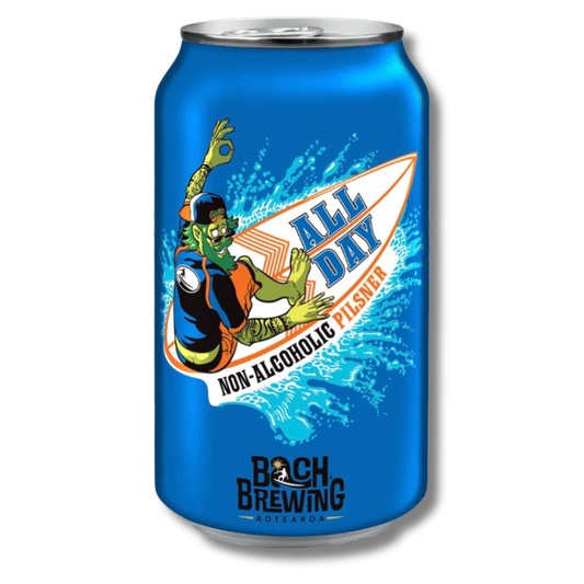 Bach Brewing All Day Non-Alcoholic Pilsner 330ml - Bach Brewing - Craftzero