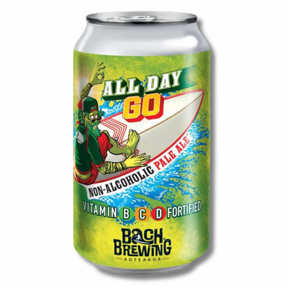 Bach Brewing All Day All Day GO Vitamin Fortified Non Alc Pale Ale 330ml