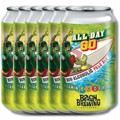 Bach Brewing All Day All Day GO Vitamin Fortified Non Alc Pale Ale 330ml