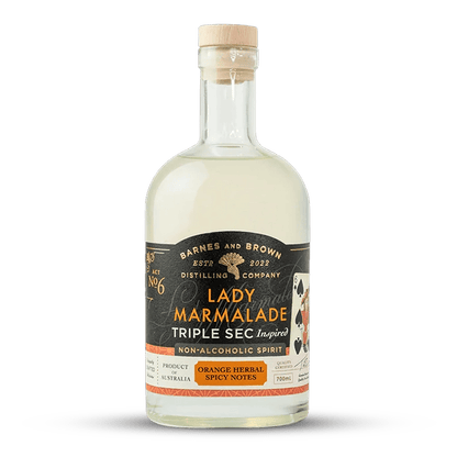 Barnes And Brown Lady Marmalade Non-Alcoholic Triple Sec 700mL ***BBD 07/26*** - Barnes & Brown - Craftzero