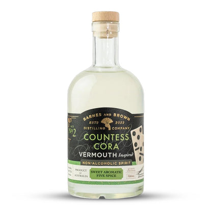 Barnes & Brown Countess Cora Vermouth Non-Alcoholic Spirit 700ml ***BBD 07/26*** - Barnes & Brown - Craftzero