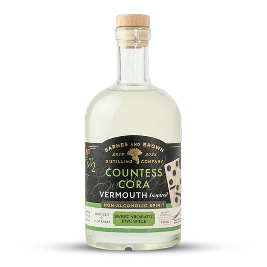 Barnes & Brown Countess Cora Vermouth Non-Alcoholic Spirit 700ml ***BBD 07/26*** - Barnes & Brown - Craftzero