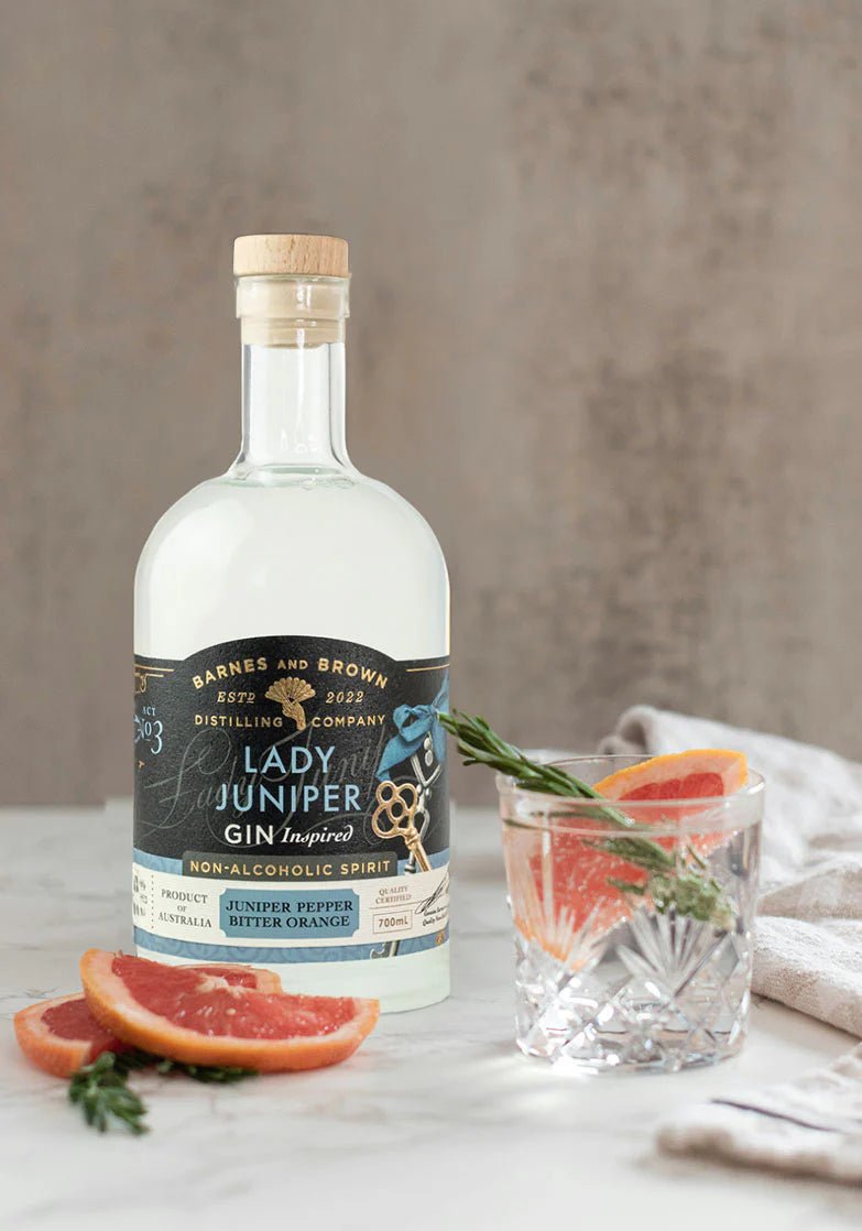 Barnes & Brown Lady Juniper Non-Alcoholic Gin 700ml - Barnes & Brown - Craftzero
