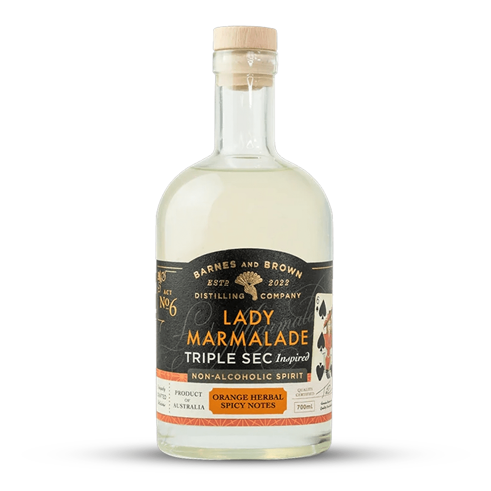 Barnes & Brown Lady Marmalade Non-Alcoholic Triple Sec 700ml ***BBD 07/26*** - Barnes & Brown - Craftzero