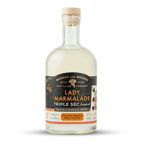 Barnes & Brown Lady Marmalade Non-Alcoholic Triple Sec 700ml ***BBD 07/26*** - Barnes & Brown - Craftzero