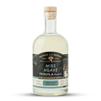 Barnes & Brown Miss Agave Non-Alcoholic Tequila 700ml - Barnes & Brown - Craftzero
