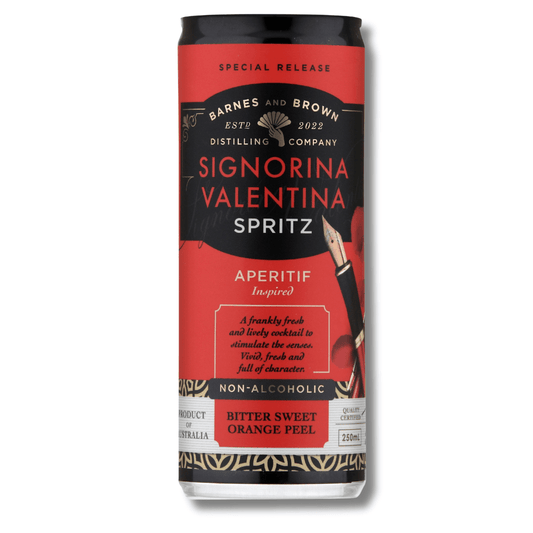 Barnes & Brown Non Alcoholic Signorina Valentina Spritz (Aperitif Inspired) RTD 250ml - Barnes & Brown - Craftzero