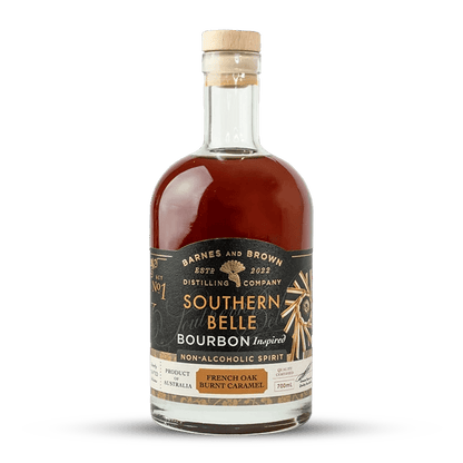 Barnes & Brown Southern Belle Non-Alcoholic Bourbon 700ml - Barnes & Brown - Craftzero