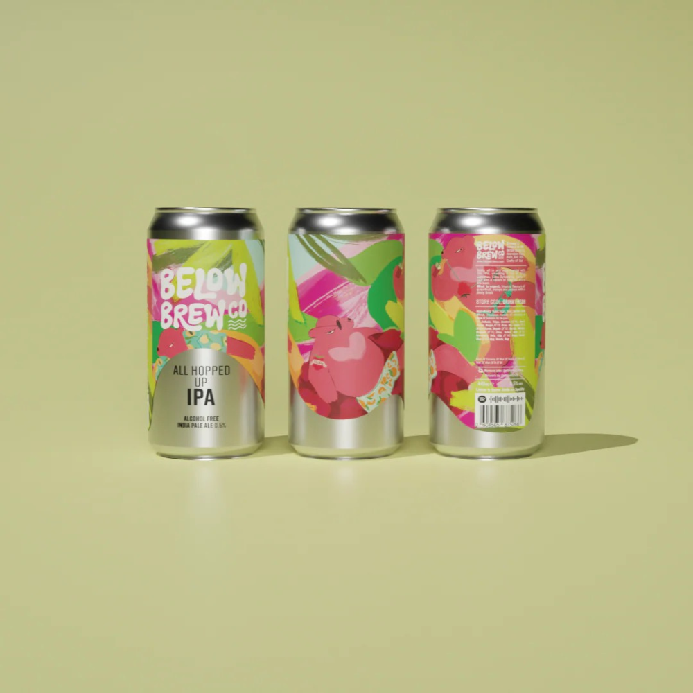 Below Brew Co All Hopped Up IPA 440ml - Below Brew Co - Craftzero