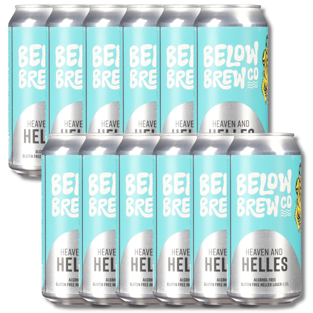 Below Brew Co Helles Lager - Heaven & Helles 440ml - Below Brew Co - Craftzero