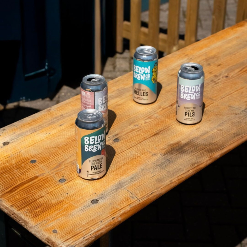 Below Brew Co Helles Lager - Heaven & Helles 440ml - Below Brew Co - Craftzero