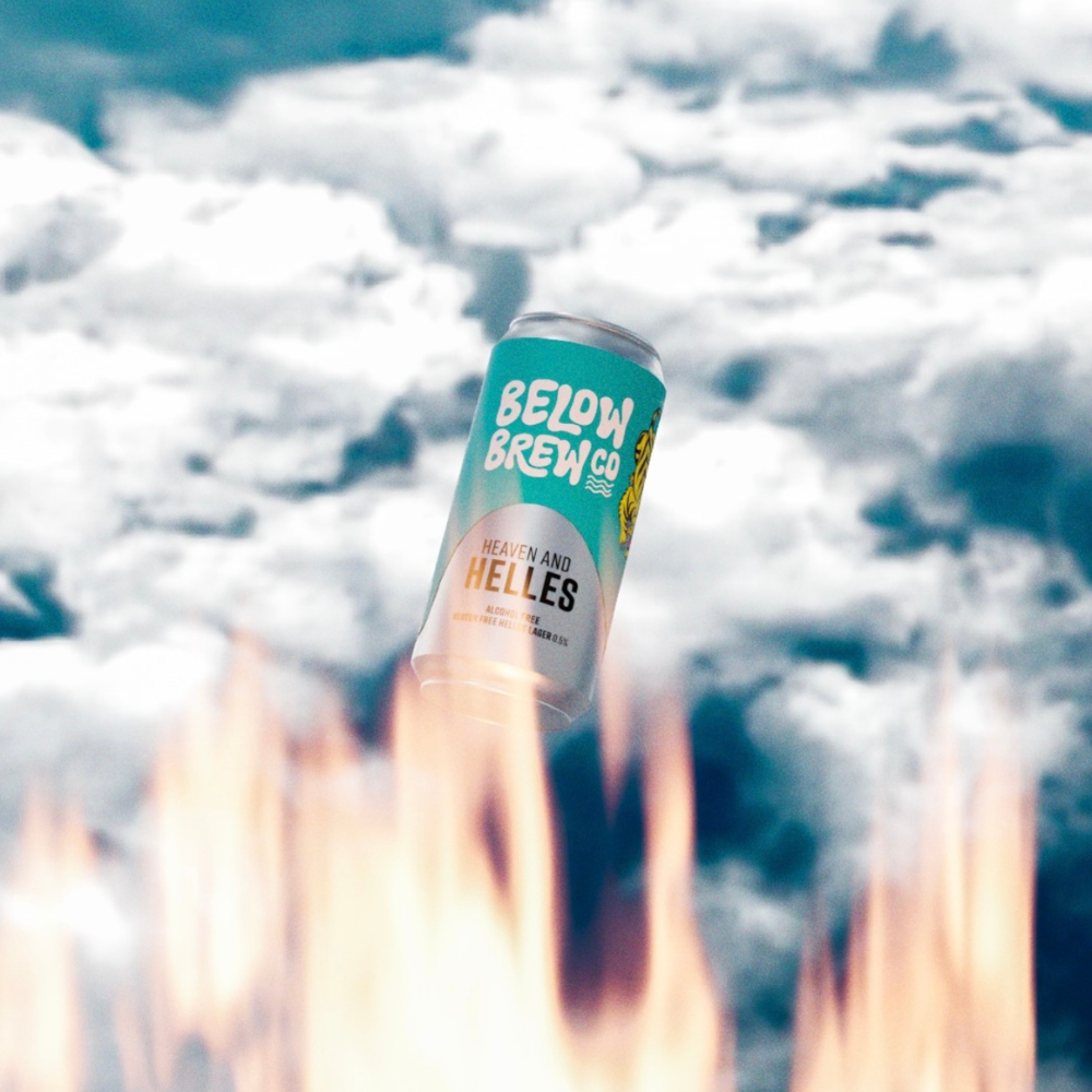 Below Brew Co Helles Lager - Heaven & Helles 440ml - Below Brew Co - Craftzero