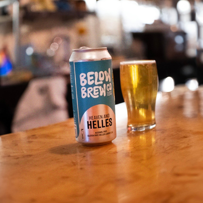 Below Brew Co Helles Lager - Heaven & Helles 440ml - Below Brew Co - Craftzero