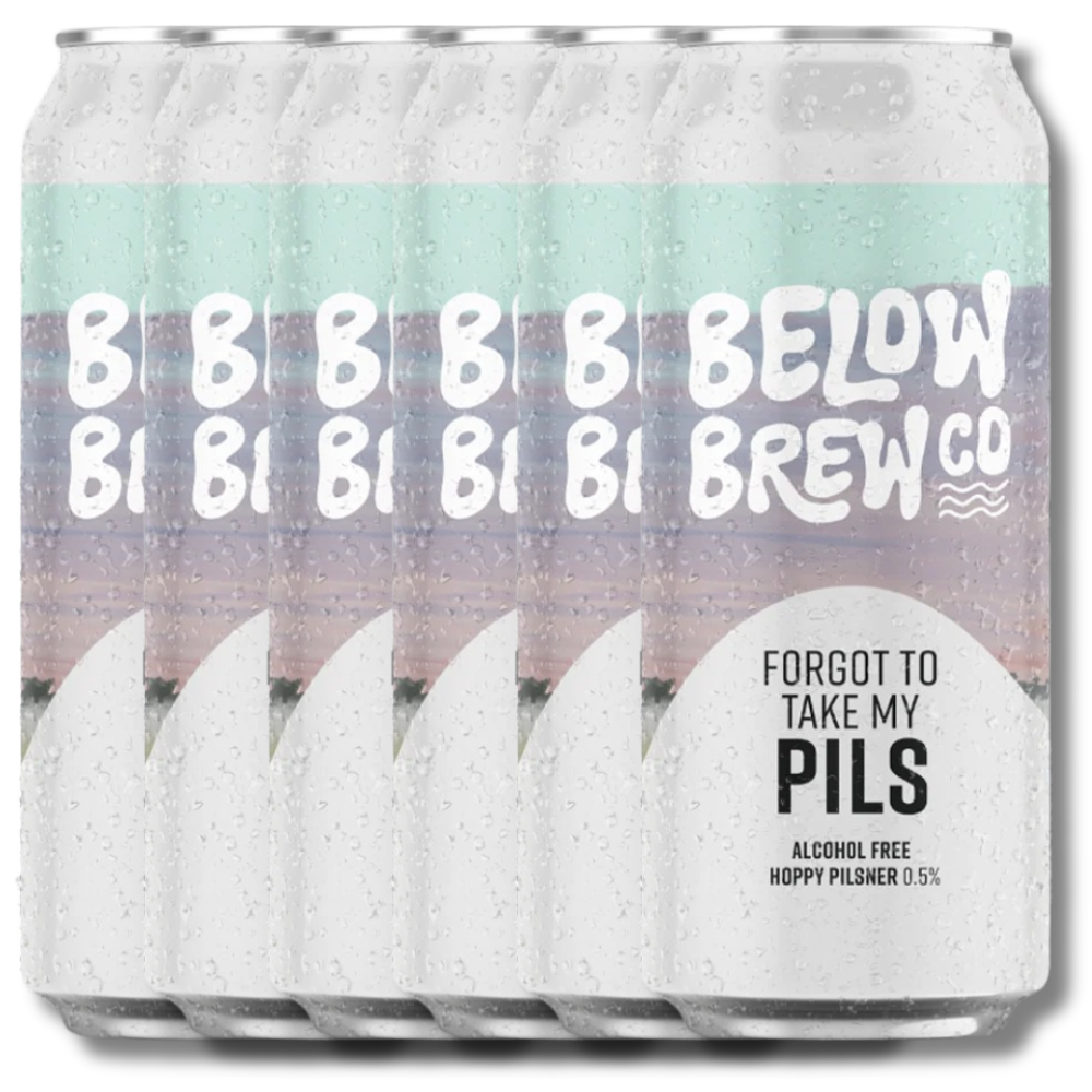 Below Brew Co Hoppy Pilsner - Forgot To Take My Pils 440ml - Below Brew Co - Craftzero