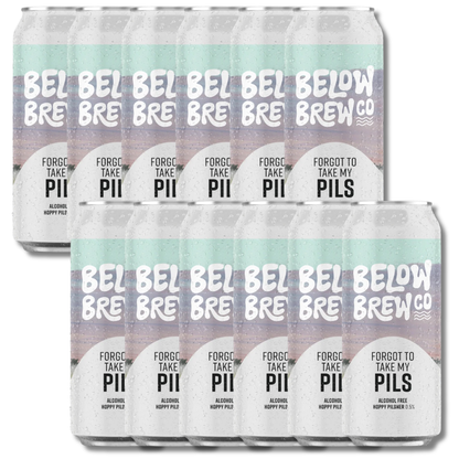 Below Brew Co Hoppy Pilsner - Forgot To Take My Pils 440ml - Below Brew Co - Craftzero