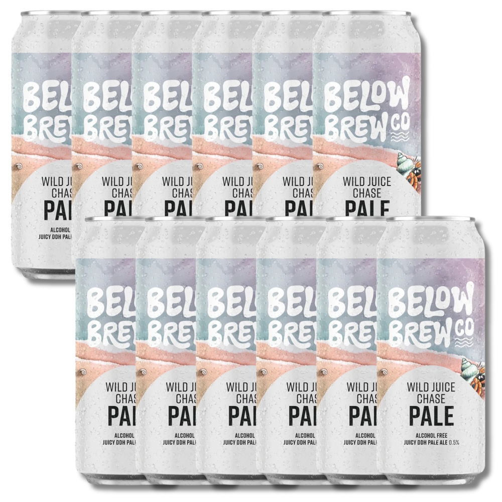 Below Brew Co Juicy DDH Pale Ale - Wild Juice Chase 440ml - Below Brew Co - Craftzero