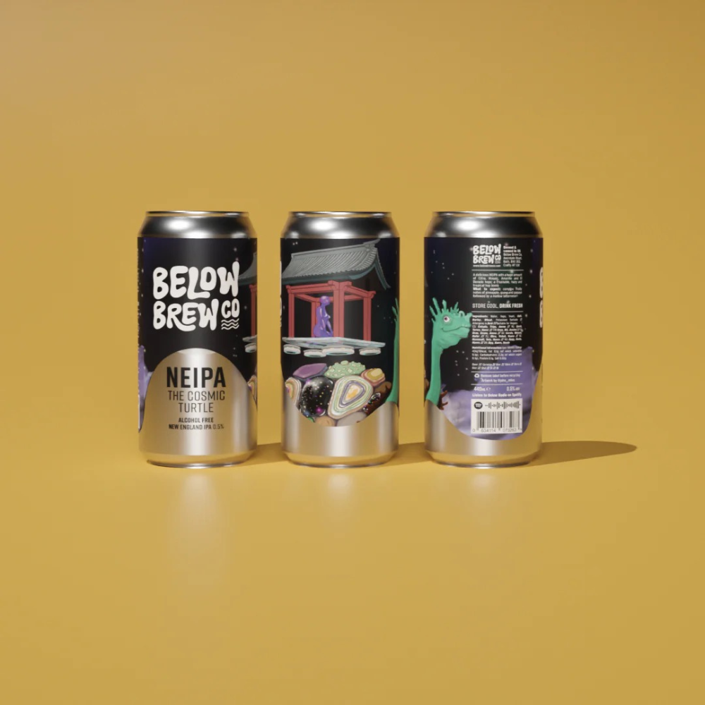 Below Brew Co NEIPA The Cosmic Turtle 440ml - Below Brew Co - Craftzero