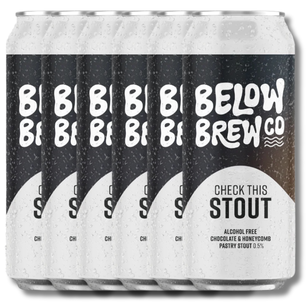 Below Brew Co Pastry Stout - Check This Stout 440ml - Below Brew Co - Craftzero