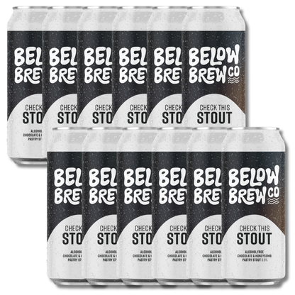 Below Brew Co Pastry Stout - Check This Stout 440ml - Below Brew Co - Craftzero
