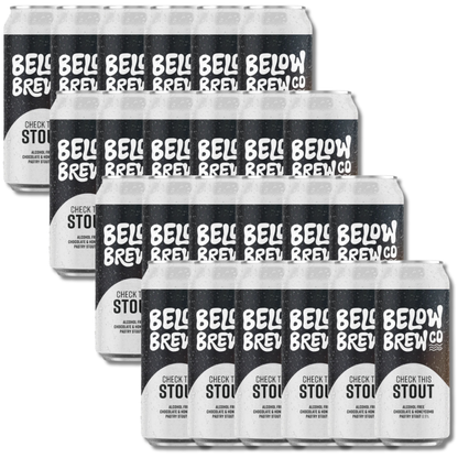 Below Brew Co Pastry Stout - Check This Stout 440ml - Below Brew Co - Craftzero